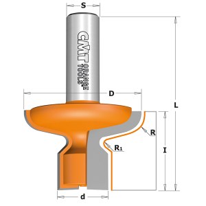 Joslveida rokturu frēze CMT; S=1/2''; D=47,6 mm