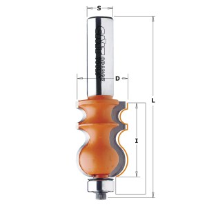 Profilfrēze CMT; S=1/2''; D=23,8 mm