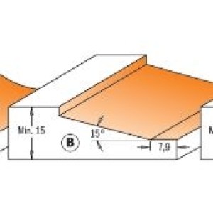 Фреза галтельная CMT; S=1/2''; D=82,5 mm