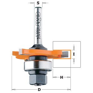 Фреза дисковая CMT 922.340.11B; 4/47,6 mm; с подшипником