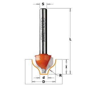 Profilfrēze CMT; S=8 mm; D=19 mm