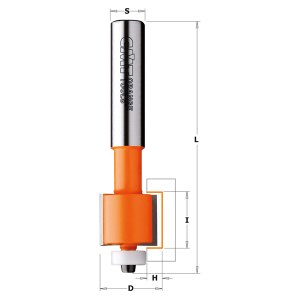 Gropju frēze CMT; S=12 mm; D=22,2 mm