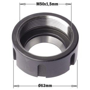 Uzgrieznis CMT 992.383.11; 63 mm; M50x1,5 mm