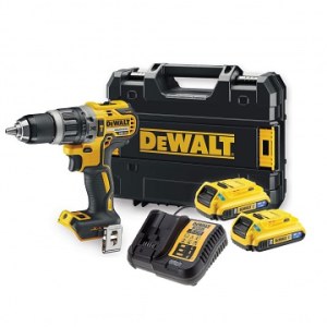 Ударная дрель DeWalt DCD796D2B-QW; 18 V; 2x2,0 Ah аккум.