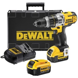 Дрель-шуруповерт DeWalt DCD931M2; 14,4 V; 2x4,0 Ah аккум.