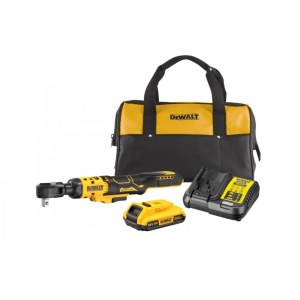Трещотка аккумуляторная DeWalt DCF512D1-QW; 95 Nm; 1/2''; 18 V; 1x2,0 Ah аккум.