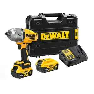 Ударный гайковерт DeWalt DCF900P2T-QW; 18 V; 2x5,0 Ah аккум.