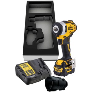 Ударный гайковерт DeWalt DCF903P1G-QW; 12 V; 3/8''; 1x5,0 Ah аккум.