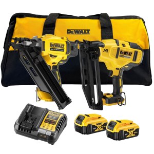 Instrumentu komplekts DeWalt DCK246P2-QW (DCN930 + DCN660); 18 V; 2x5,0 Ah akum.