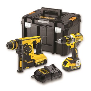 Instrumentu komplekts Dewalt DCK273M2T; 18 V; 2x4,0 Ah akum.