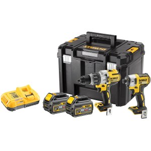 Набор инструментов DeWalt DCK276T2T-QW (DCD996 + DCF887); 18 V; 2x6,0 Ah аккум.
