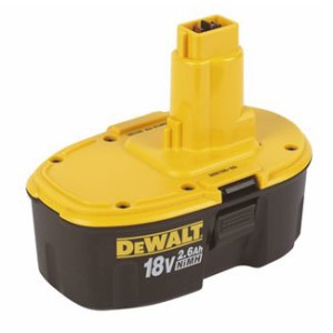 Akumulators DeWalt DE9503; 18V; NiMh; 2,6 Ah akum.