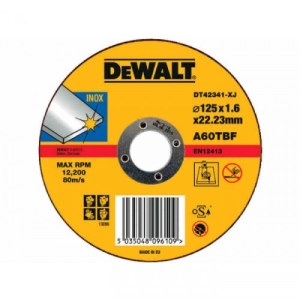 Абразивный режущий диск DeWalt DT42345-XJ; 125x3 mm