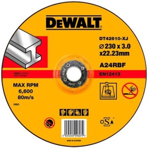 Abrazīvais griešanas disks DeWalt DT42673-XJ; 230x3 mm