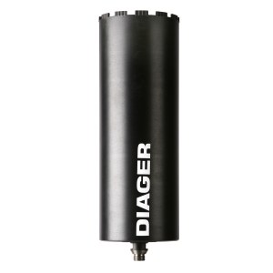 Dimanta kroņurbis mitrajai urbšanai Diager SO-OG4; 1/2''; 92x400 mm
