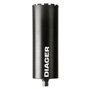 Dimanta kroņurbis mitrajai urbšanai Diager SO-OG4; 76x450 mm