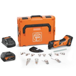 Daudzfunkciju instruments Fein Multimaster AMM 700 1.7Q AUTO AS; 18 V; 2x5,0 Ah akum.