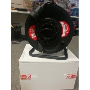 Pagarinātājs saritināms uz spoles Feirol HO5VV-F3G1,5; 50 m; 3x1,5 mm²
