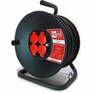 Pagarinātājs saritināms uz spoles Feirol H05RR-F 3G1.5; 50 m; 3x1,5 mm²; ārdarbiem