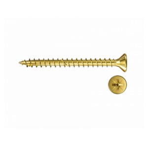 Koka skrūve Fischer FSPII CZF; 4,0x40 mm; YC; 1000 gab.