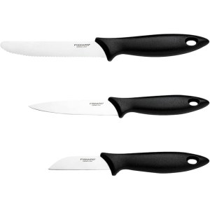 Набор ножей; 3 шт. Fiskars Essential 1065584
