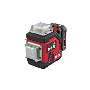 Krustveida lāzera nivelieris Flex ALC 3/360-G/R 12; 12 V; 1x2,5 Ah akum.
