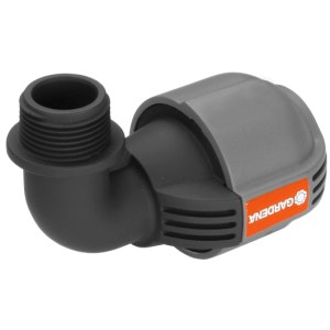 Коннектор с регулятором потока воды Gardena Quick&Easy L; 3/4''; 25 mm