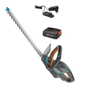 Dzīvžoga šķēres Gardena ComfortCut 50/18V P4A; 18 V; 1x2,0 Ah; 50 cm garuma; akumulatora