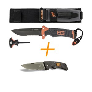 Нож Gerber Bear Grylls Ultimate + Нож Gerber Bear Grylls Compact Scout