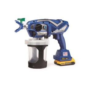 Akumulatora augstspiediena krāsas smidzinātājs Graco Ultra; 18 V; 2x2,0 Ah akum.