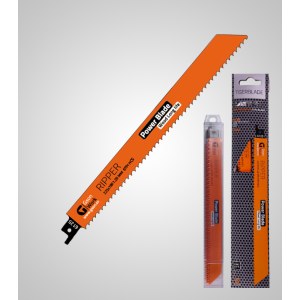 Zobenzāģa asmeņi GSON Tigerblade Ripper Wood; 225x19x1,25 mm; 6 TPI; 5 gab.