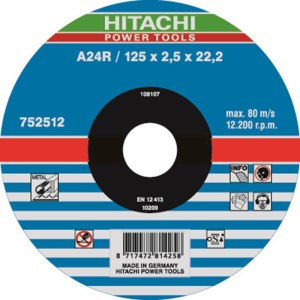 Абразивный режущий диск Hikoki 752515; 230x3,0 mm