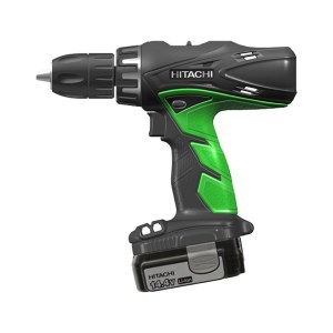 Ударная дрель-шуруповерт Hitachi DV14DCL2; 14,4 V; 2x1,5 Ah аккум.