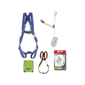 Drošības uzkabes jumta darbiem Roofing Kit; 20 m