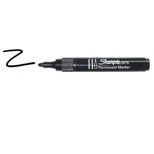 Marķieris Irwin Sharpie melns