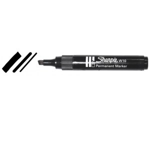 Marķieris Irwin Sharpie melns