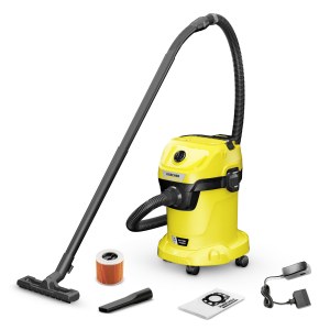 Sausās un mitrās tīrīšanas putekļsūcējs Karcher WD 318 Battery Set V1720 YYY; 18 V; 1x5,0 Ah akum.