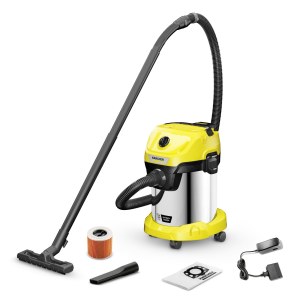 Sausās un mitrās tīrīšanas putekļsūcējs Karcher WD 318 S Battery Set; 18 V; 1x5,0 Ah akum.
