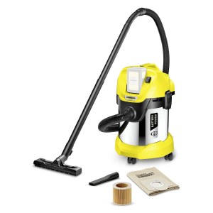 Sausās un mitrās tīrīšanas putekļsūcējs Karcher WD 3 Battery Premium INT (bez akumulatora un lādētāja)