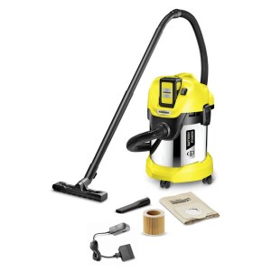 Пылесос для сухой-влажной чистки Karcher WD 3 Premium; 36 V; 1x2,5 Ah аккум.