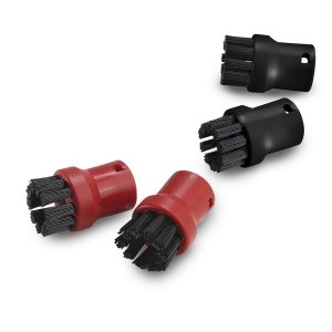 Apaļu birstīšu komplekts tvaika tīrītājiem Karcher 2.863-058.0; 4 gab.