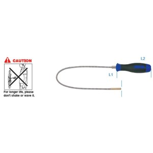 Elastīga patrona King Tony 2121-12; 7 mm; 300 mm