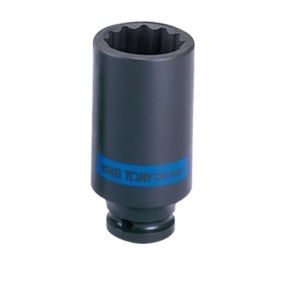 Ударная крутящаяся головка King Tony 443027M; 1/2''; 27 mm; 80 mm