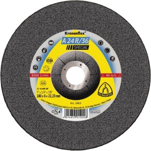 Slīpēšanas disks Klingspor A 24 R/36 Special; 125x6x22,23 mm; 1 gab.