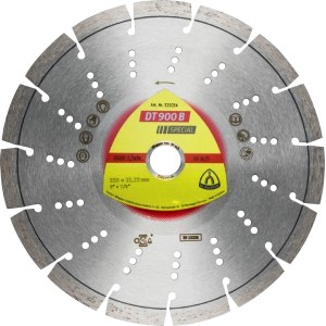 Алмазный отрезной диск Klingspor DT 900 B Special; 125x2,4x22,23 mm