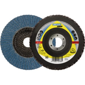 Lāpstveida slīpēšanas disks Klingspor 330002; 125x22,23 mm; G60; 10 gab.