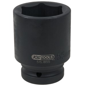 Ударная крутящаяся головка KS tools; HEX30; 1''; 30 mm
