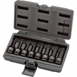 Uzgriežņu galviņu komplekts KS Tools 911.0901; 1/2''; 8 gab.