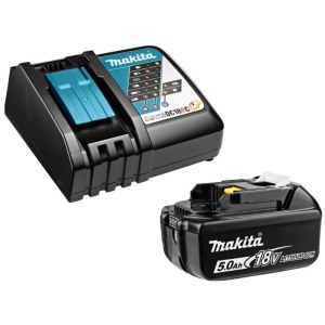 Akumulators Makita 191B51-7; 18 V; 5,0 Ah + lādētājs DC18RC