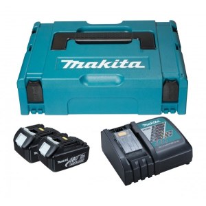 Набор аксессуаров Makita 196693-0 для инструментов 18 В и 36 В; 18 V; 2x3,0 Ah; + зарядное устройство DC18RC